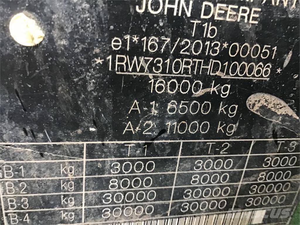 John Deere 7310R Traktory