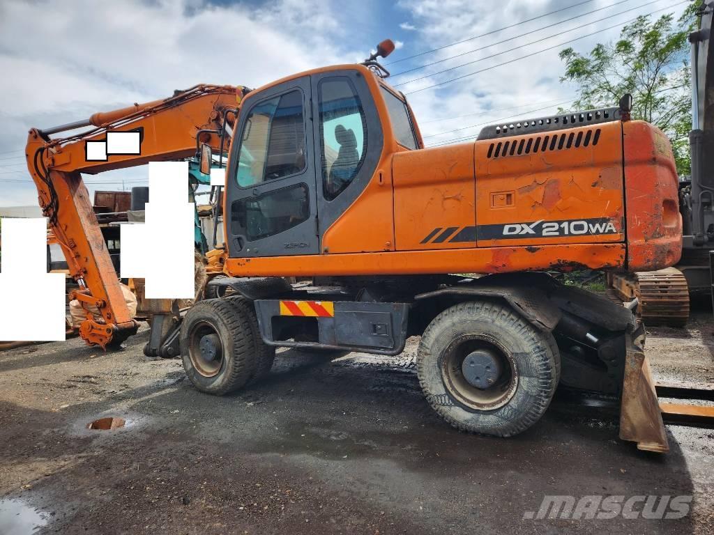 Doosan DX 210WA Kolová rýpadla