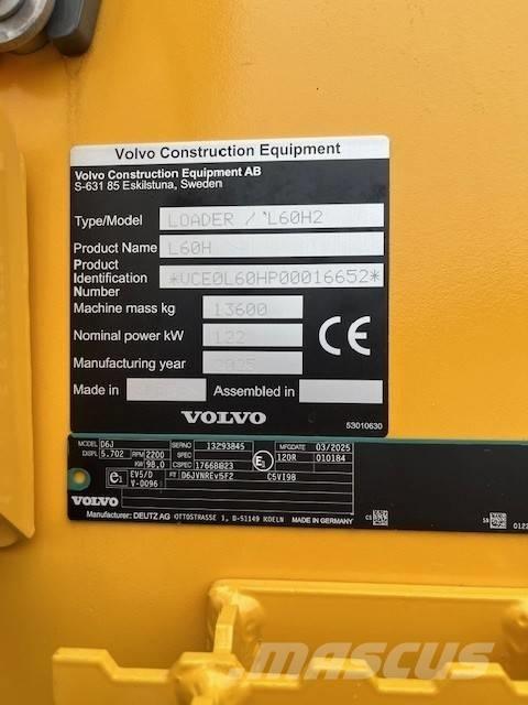 Volvo L 60 H Kolové nakladače