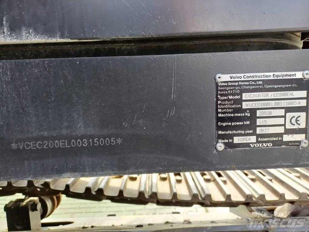 Volvo EC200E NL Pásová rýpadla
