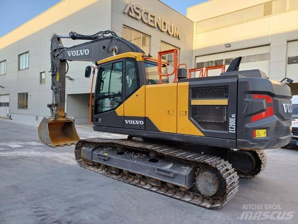 Volvo EC200E NL Pásová rýpadla