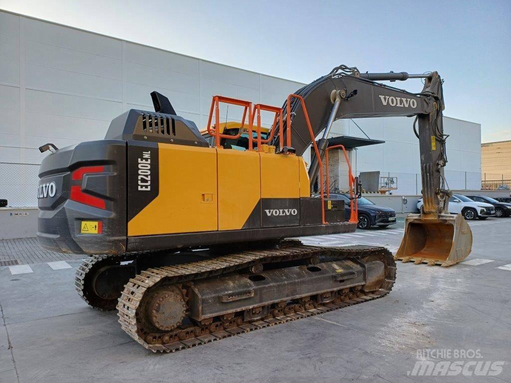 Volvo EC200E NL Pásová rýpadla