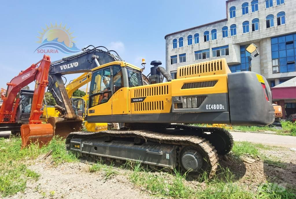 Volvo EC 480 D L Pásová rýpadla