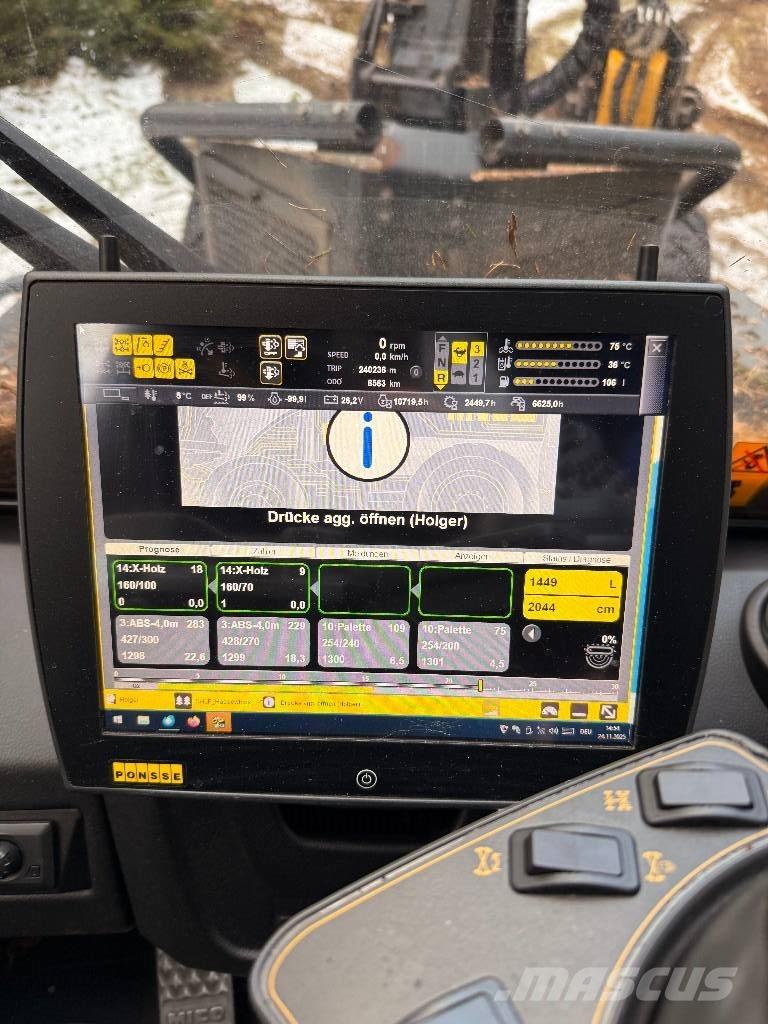 Ponsse Ergo 8W Harvestory