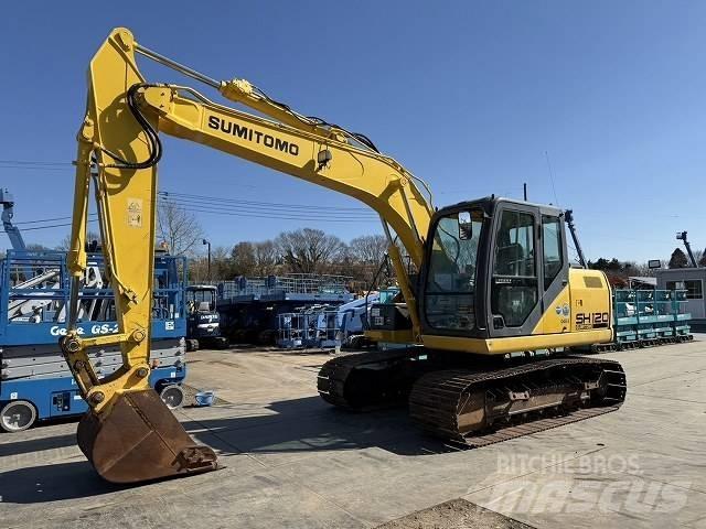 Sumitomo SH120-5 Midi rýpadla 7t - 12t
