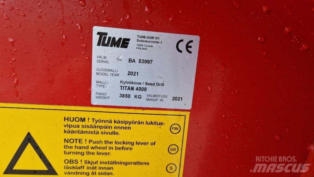 Tume Titan 4000 Kombinované secí stroje