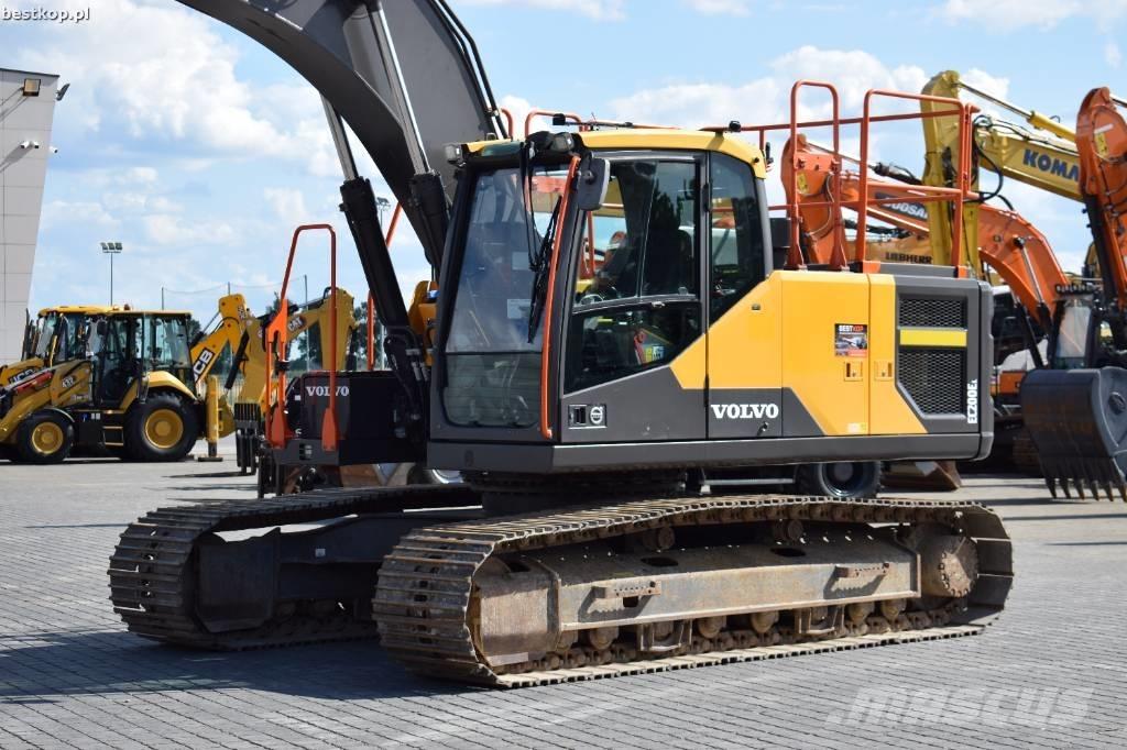 Volvo EC 200 EL Pásová rýpadla