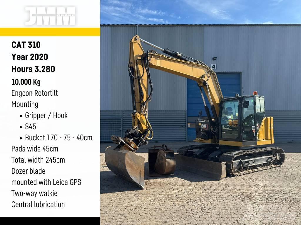CAT 310 Pásová rýpadla