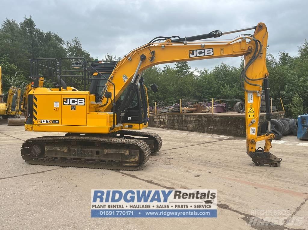 JCB 131 X Pásová rýpadla
