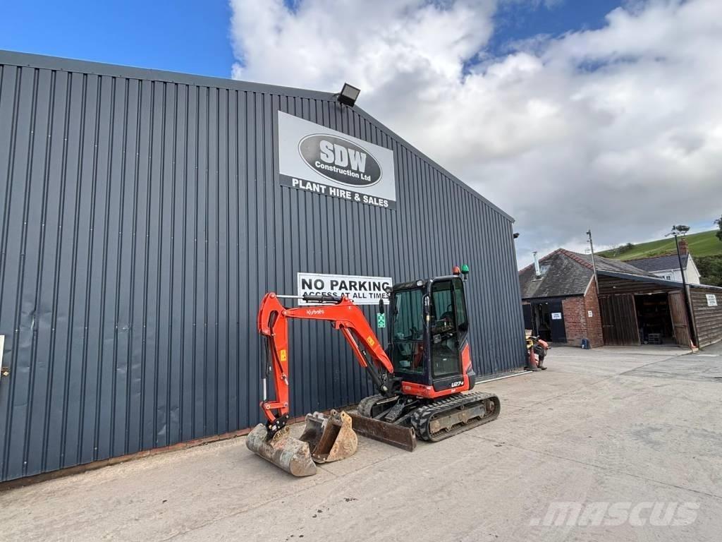 Kubota U 27 Mini rýpadla < 7t