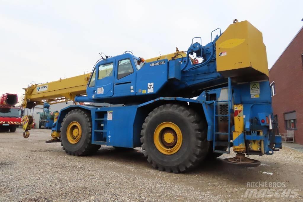 Tadano GR 700 EX Jeřáby pro těžký terén