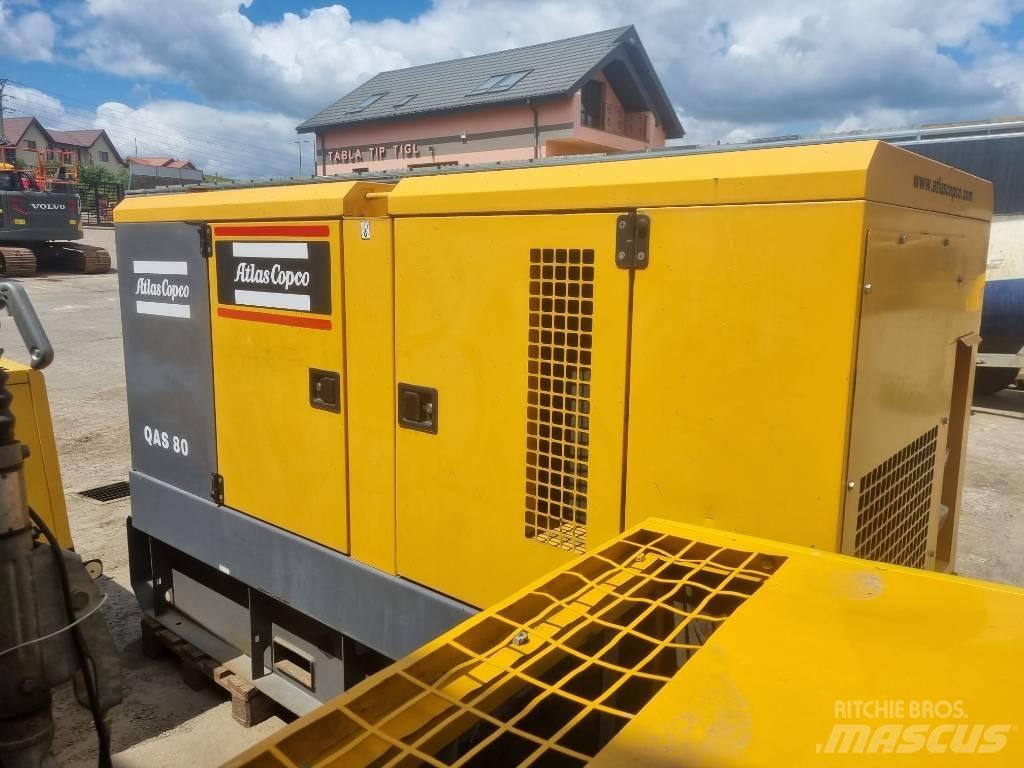 Atlas Copco QAS 80 Naftové generátory