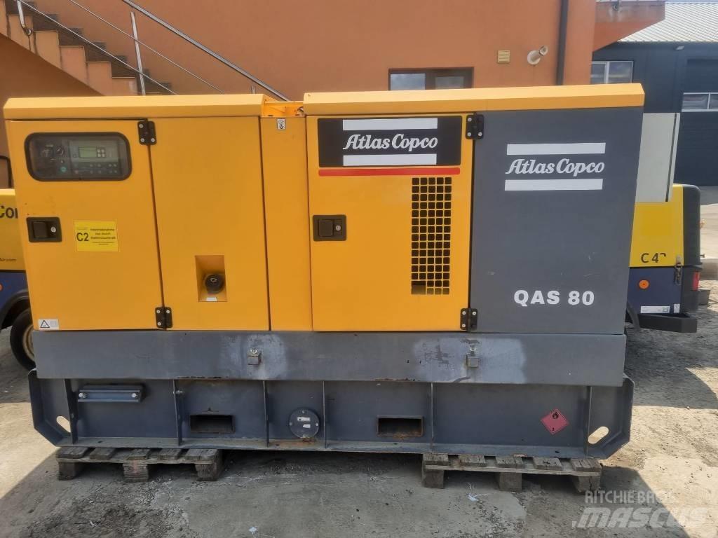 Atlas Copco QAS 80 Naftové generátory