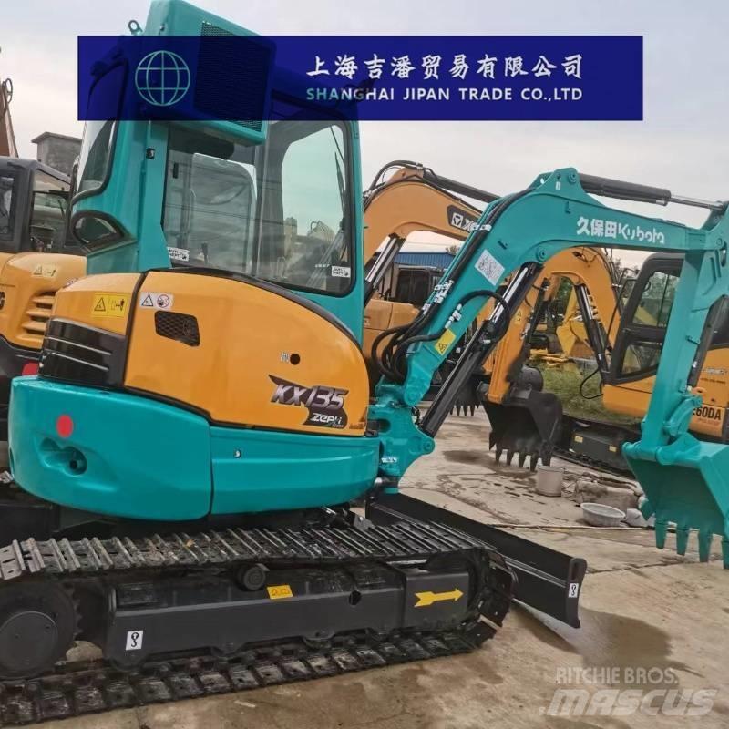 Kubota KX 135 Pásová rýpadla