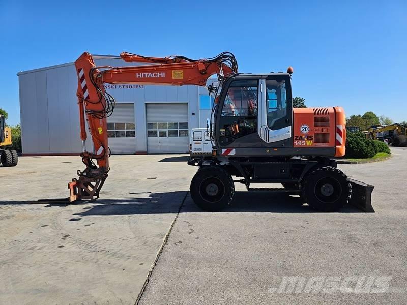 Hitachi ZX 145 W-3 Kolová rýpadla