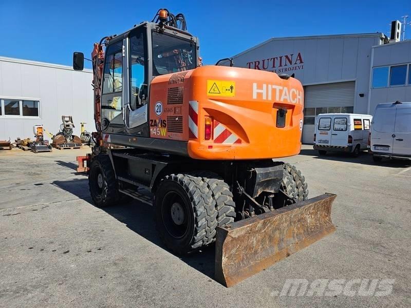 Hitachi ZX 145 W-3 Kolová rýpadla