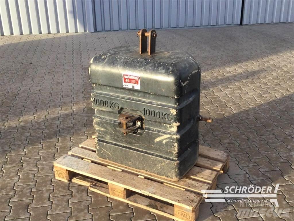  1000 KG Další příslušenství k traktorům