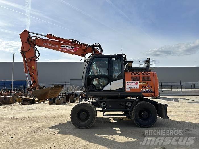 Hitachi ZX140W-6 Kolová rýpadla