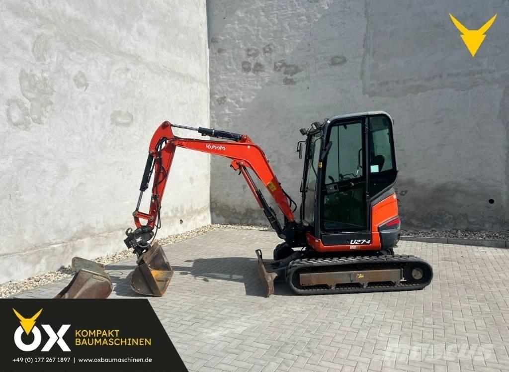Kubota U 27-4 Mini rýpadla < 7t