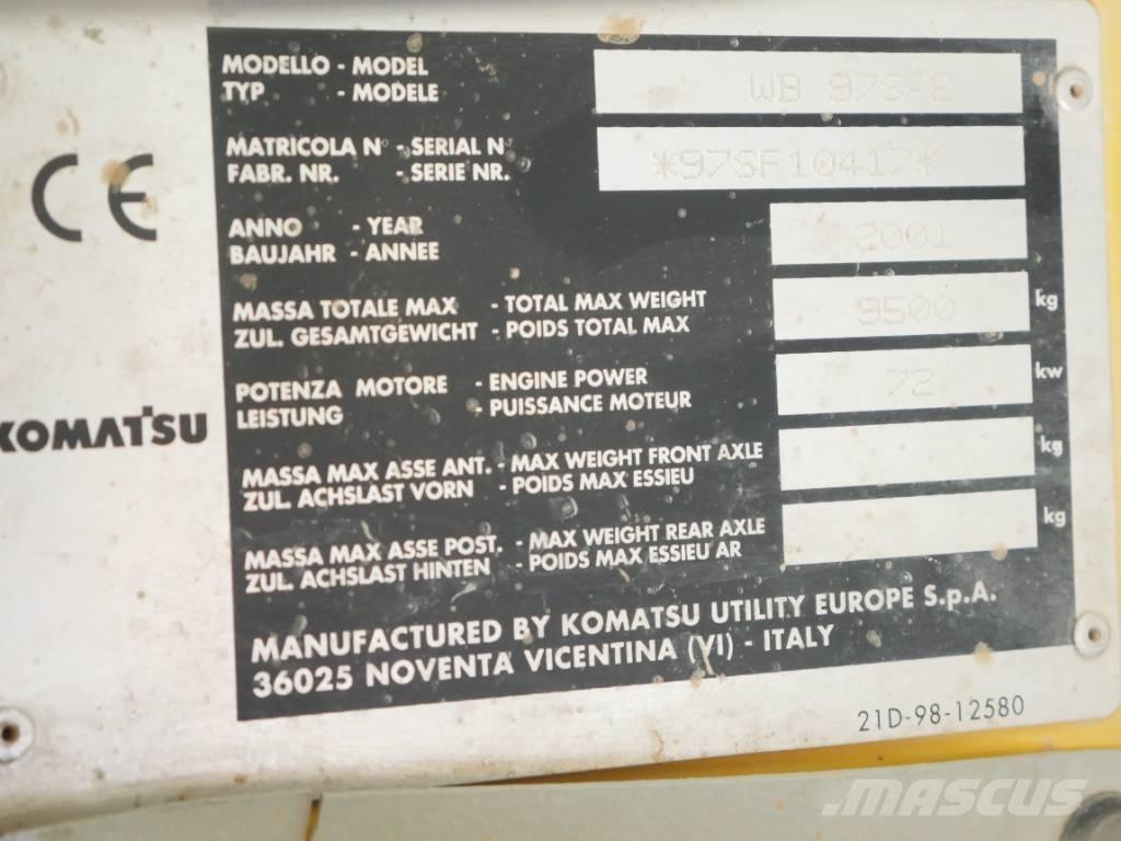 Komatsu WB 97 S-2 Rýpadlo-nakladače