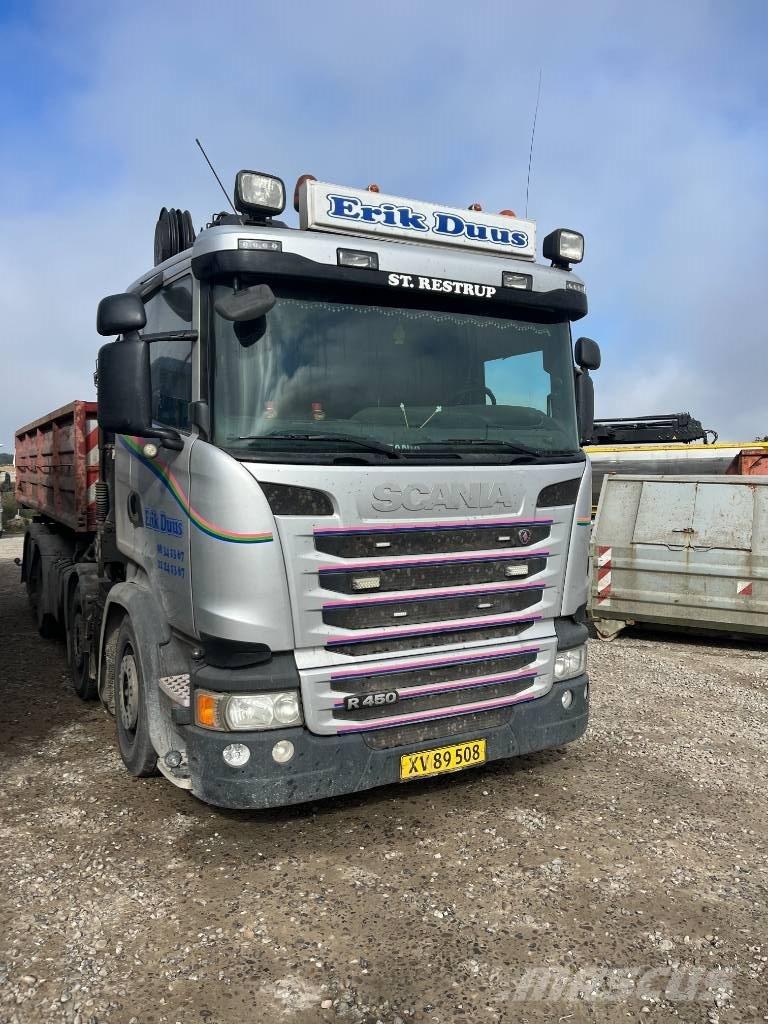 Scania R 450 Autojeřáby, hydraulické ruky