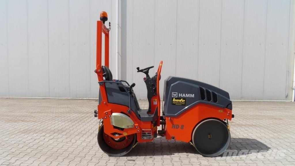 Hamm HD8 VV Tandemové válce
