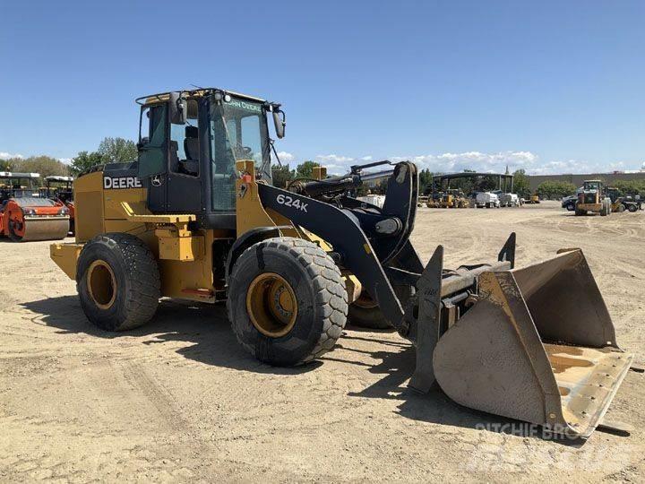John Deere 624KII Kolové nakladače