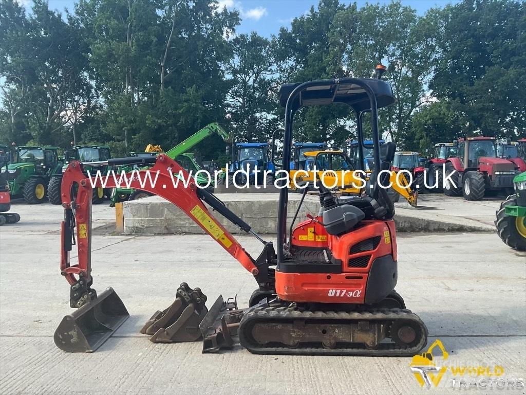 Kubota U 17-3 Mini rýpadla < 7t