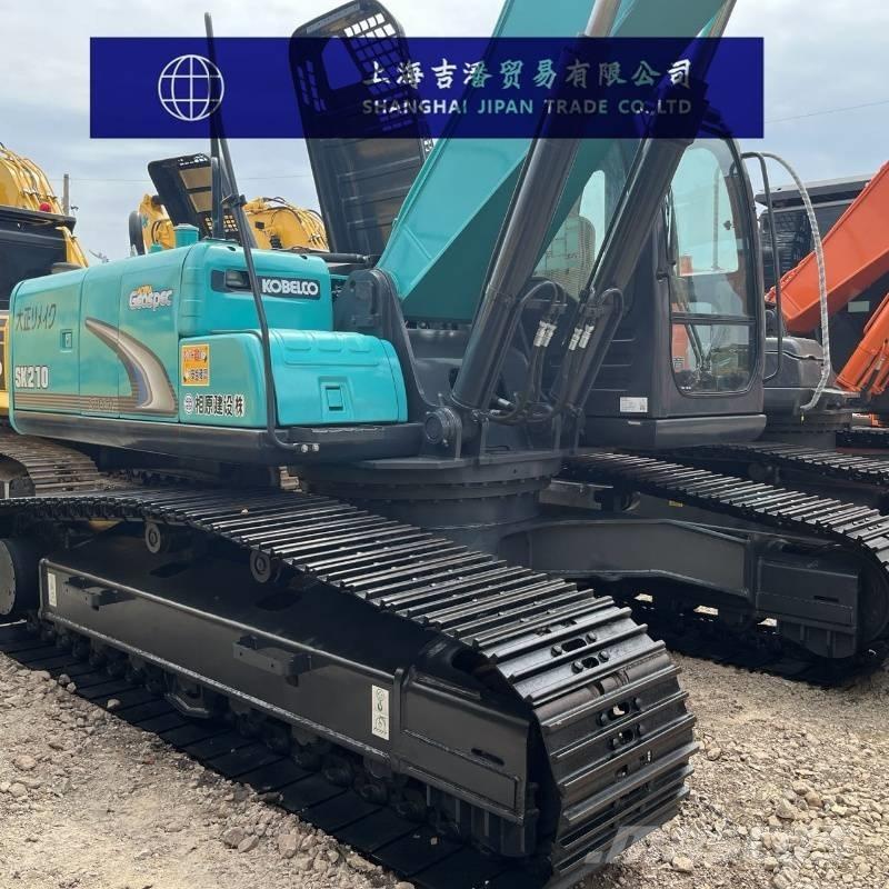 Kobelco SK 210 Pásová rýpadla