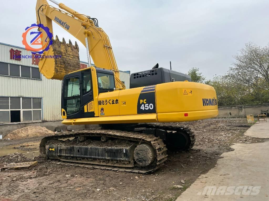 Komatsu PC 450 Pásová rýpadla