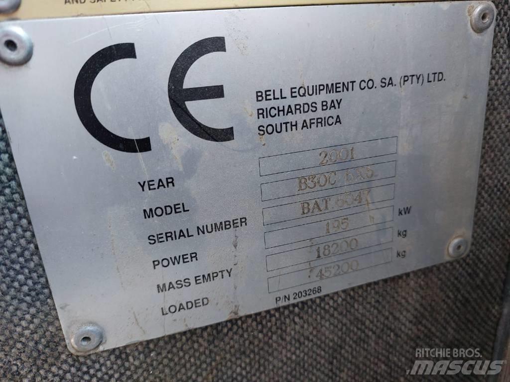 Bell B30C DUMPPERI Kloubové dempry