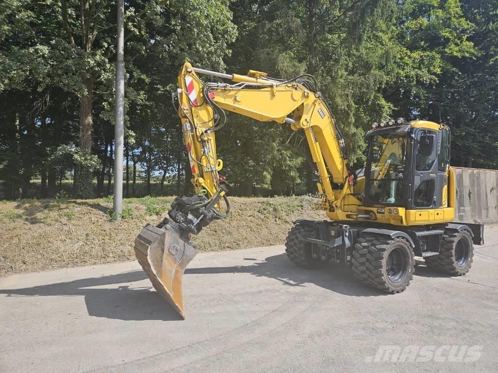 Komatsu PW 98 MR-11 Kolová rýpadla