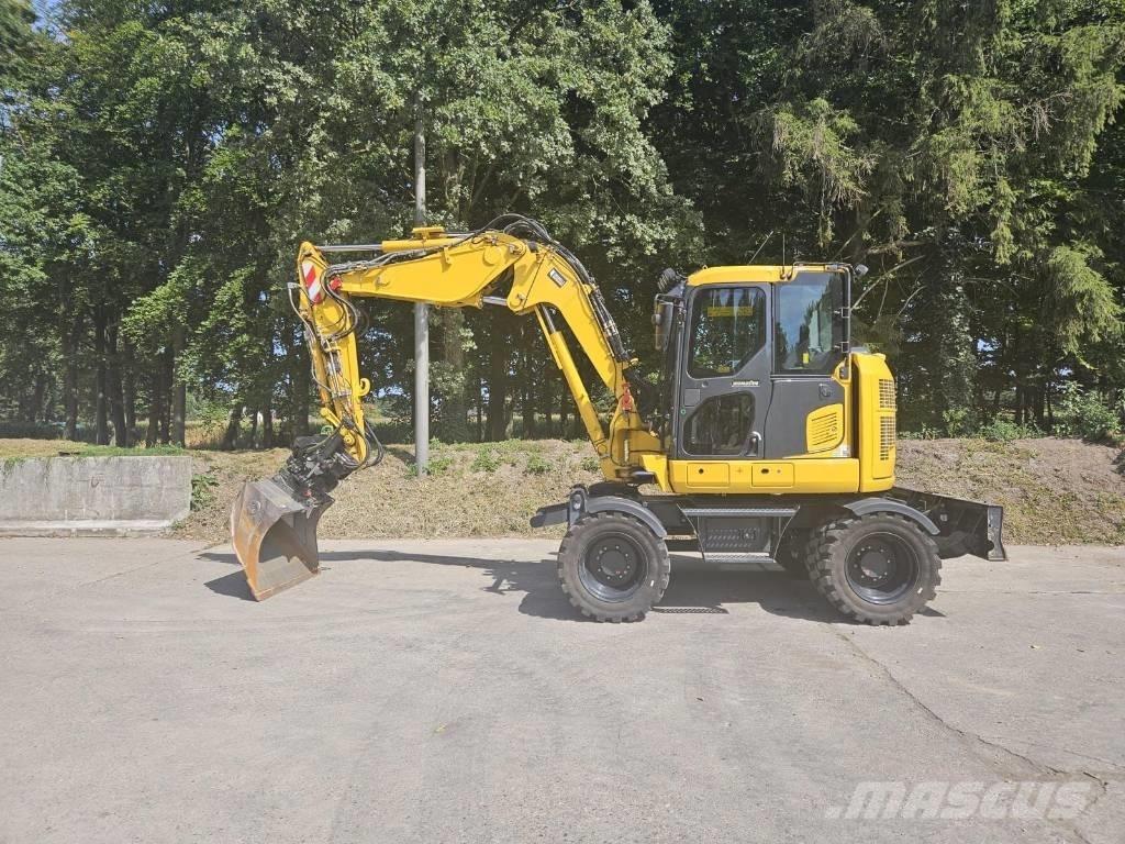 Komatsu PW 98 MR-11 Kolová rýpadla