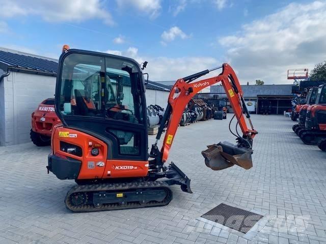 Kubota KX 019-4 Mini rýpadla < 7t