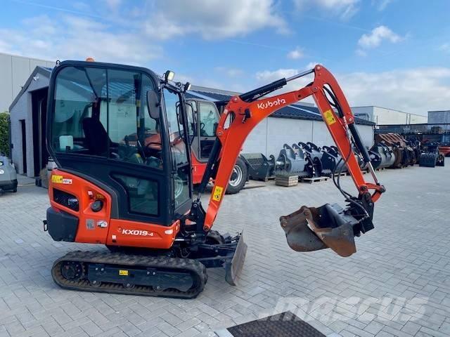 Kubota KX 019-4 Mini rýpadla < 7t