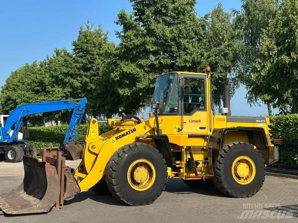 Komatsu WA270-3 Kolové nakladače