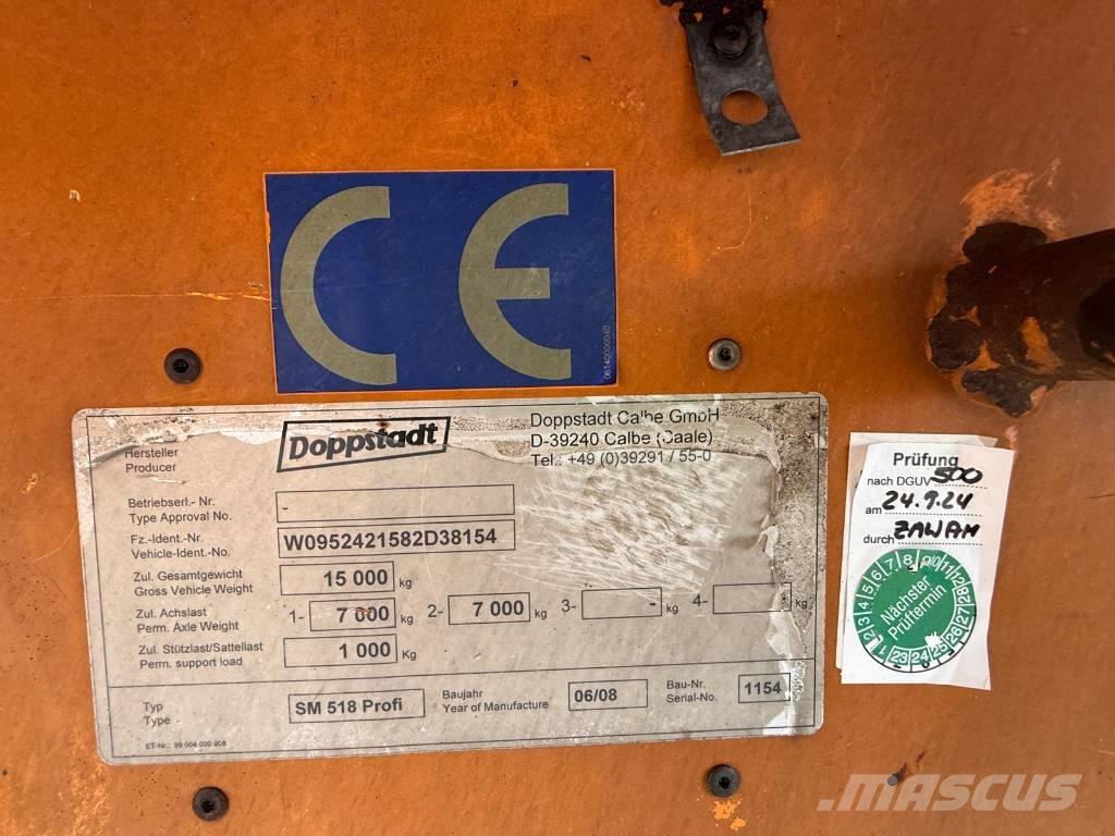 Doppstadt SM 518 Mobilní třídiče