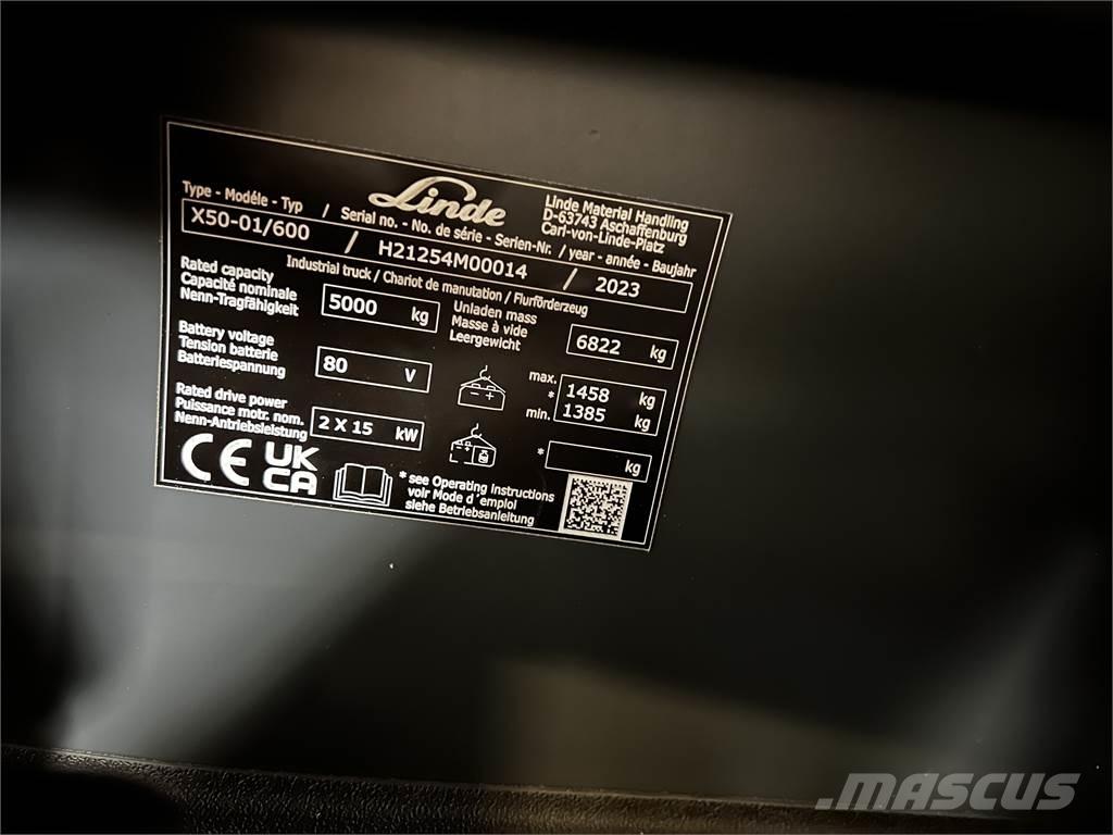 Linde X50 Akumulátorové vozíky