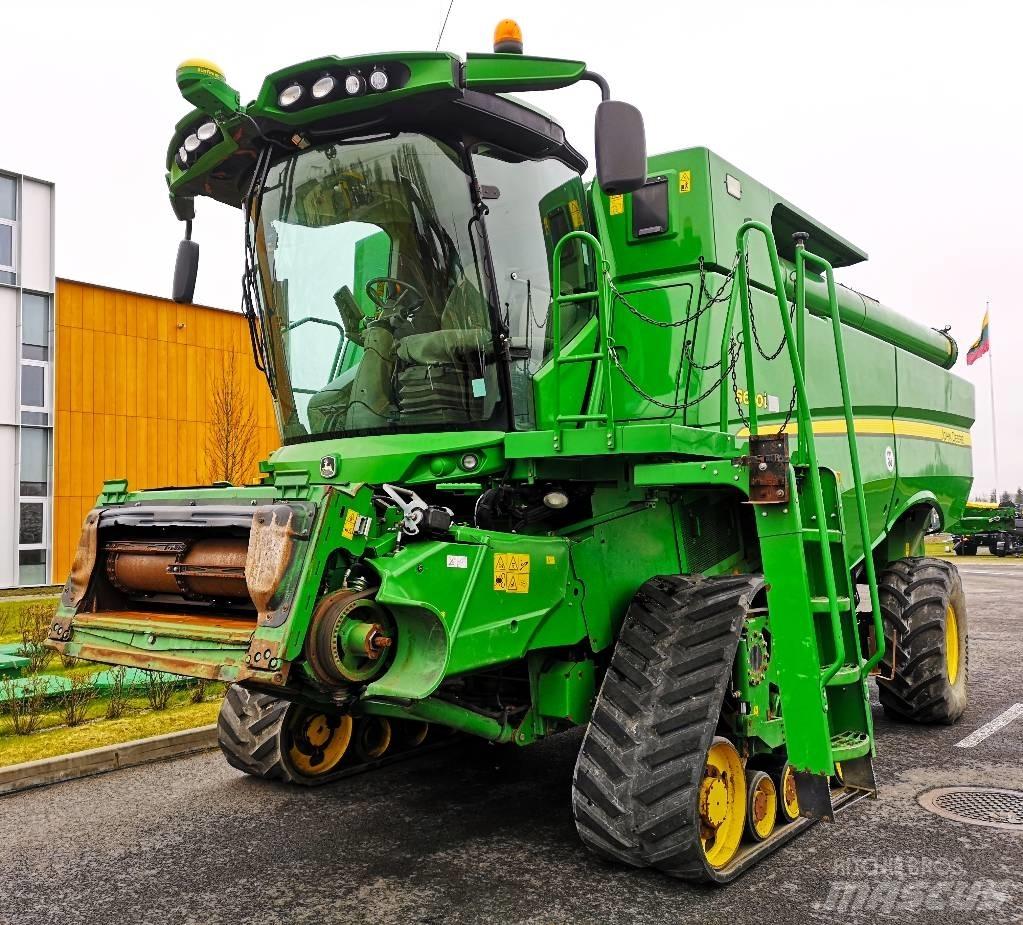 John Deere S 690 i Sklízecí mlátičky