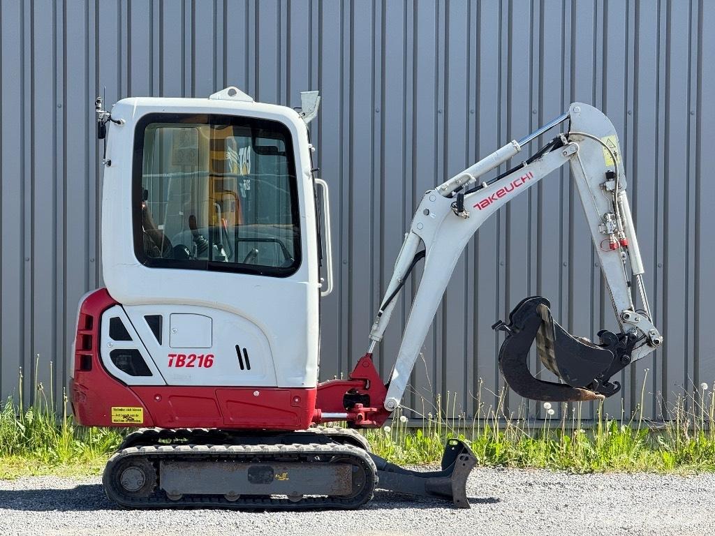 Takeuchi TB 216 Mini rýpadla < 7t
