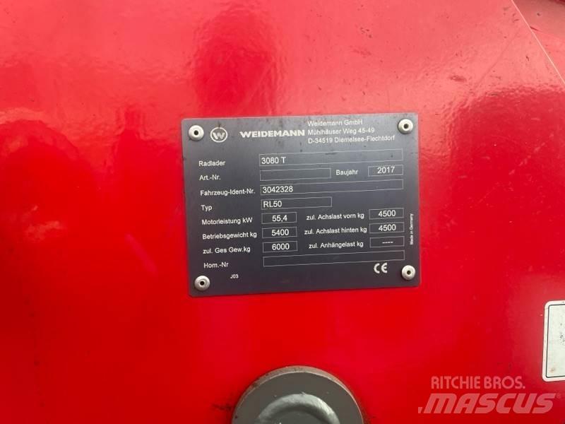 Weidemann 3080T Teleskopické manipulátory