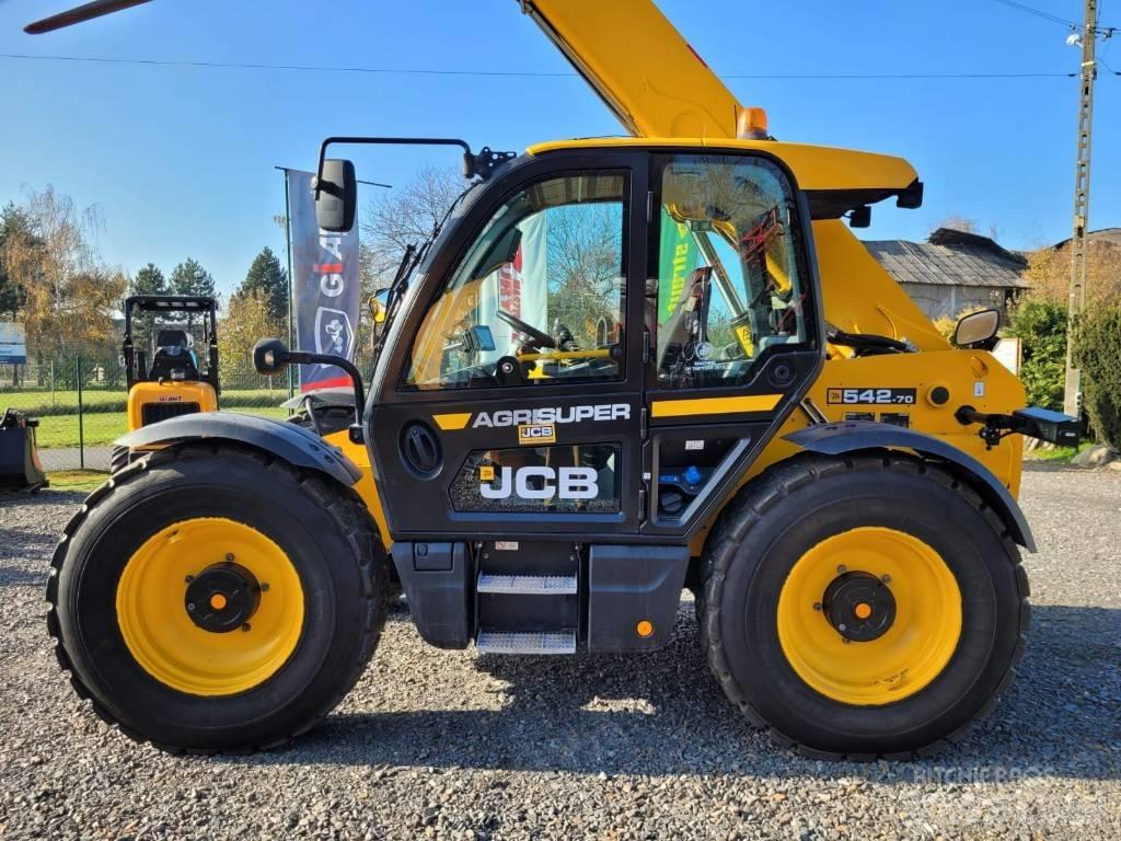 JCB 542-70 Agri Plus Teleskopické manipulátory