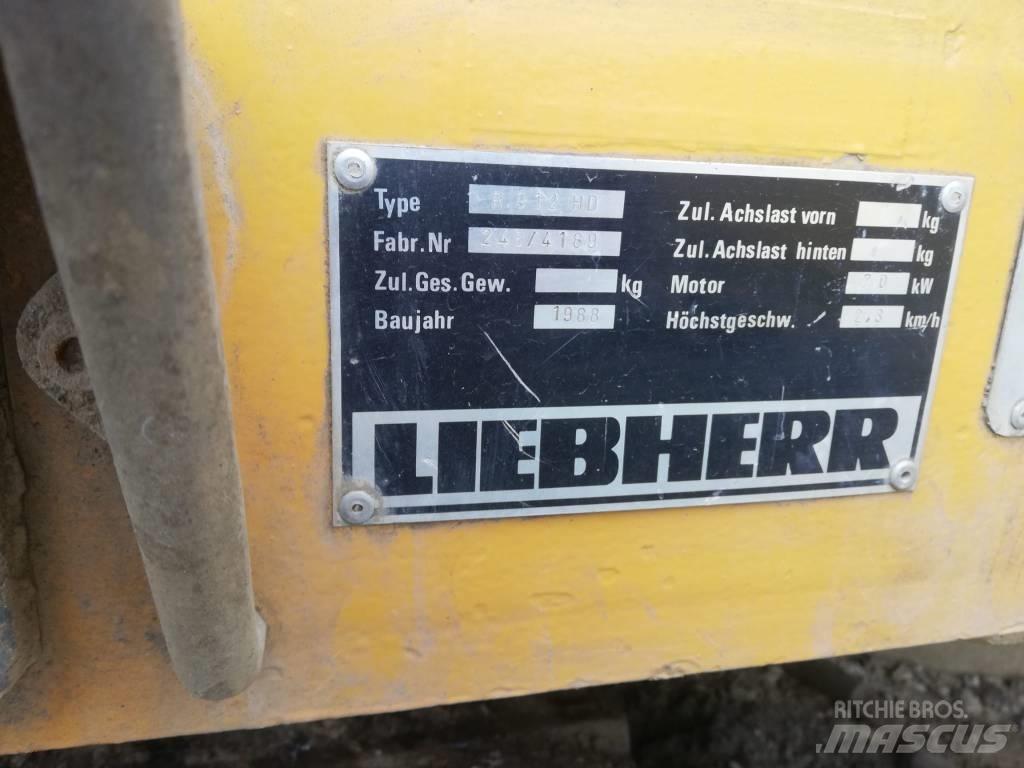 Liebherr R 912 Pásová rýpadla