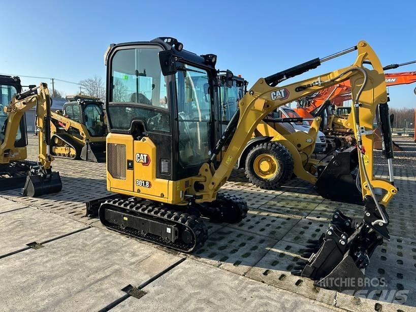 CAT 301.8 Mini rýpadla < 7t
