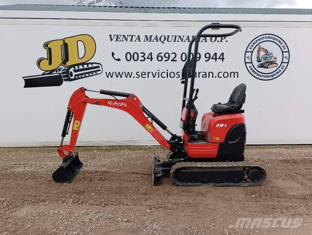 Kubota U 10 Mini rýpadla < 7t