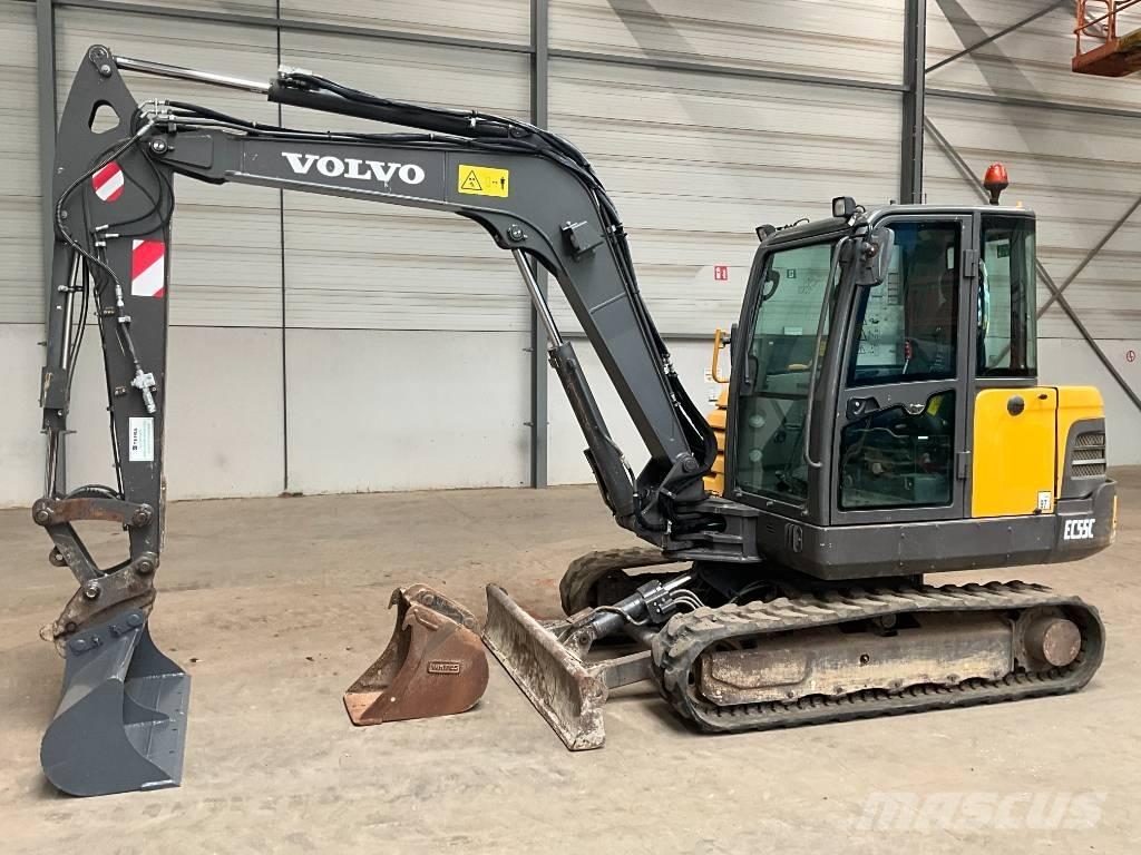 Volvo EC 55 C Mini rýpadla < 7t