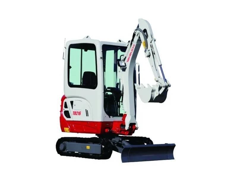 Takeuchi TB216 Mini rýpadla < 7t