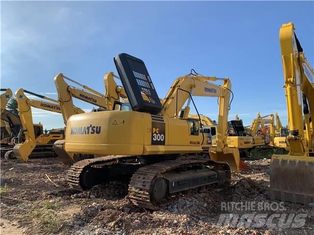 Komatsu PC 300 Pásová rýpadla