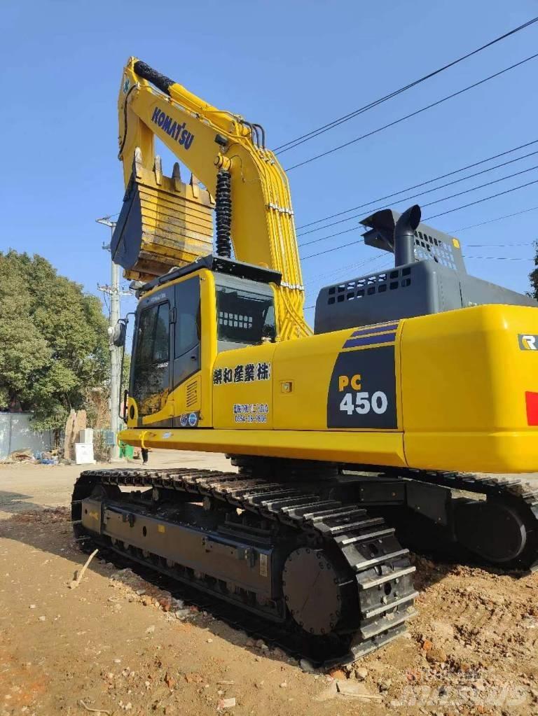 Komatsu PC 450 Pásová rýpadla