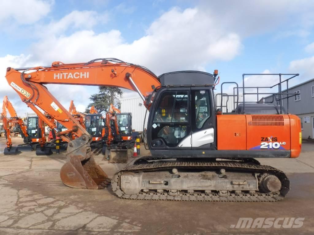 Hitachi ZX 210 LC-6 Pásová rýpadla